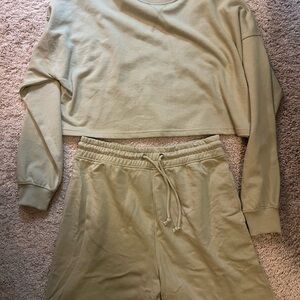 Nasty Gal Sage Green Sweatshirt